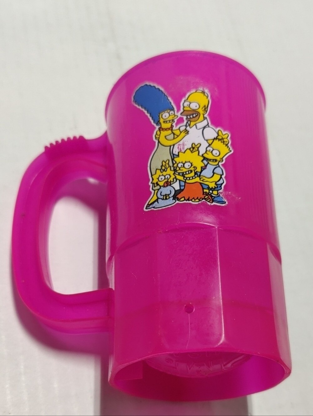 The Simpsons Design Pink Kids' Character Bubble Super Mug Toy